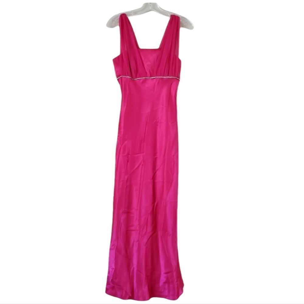 Vintage ASPEED Women's Maxi Dress Pink Size‎ XS  Y2K Prom Dress Made in USA